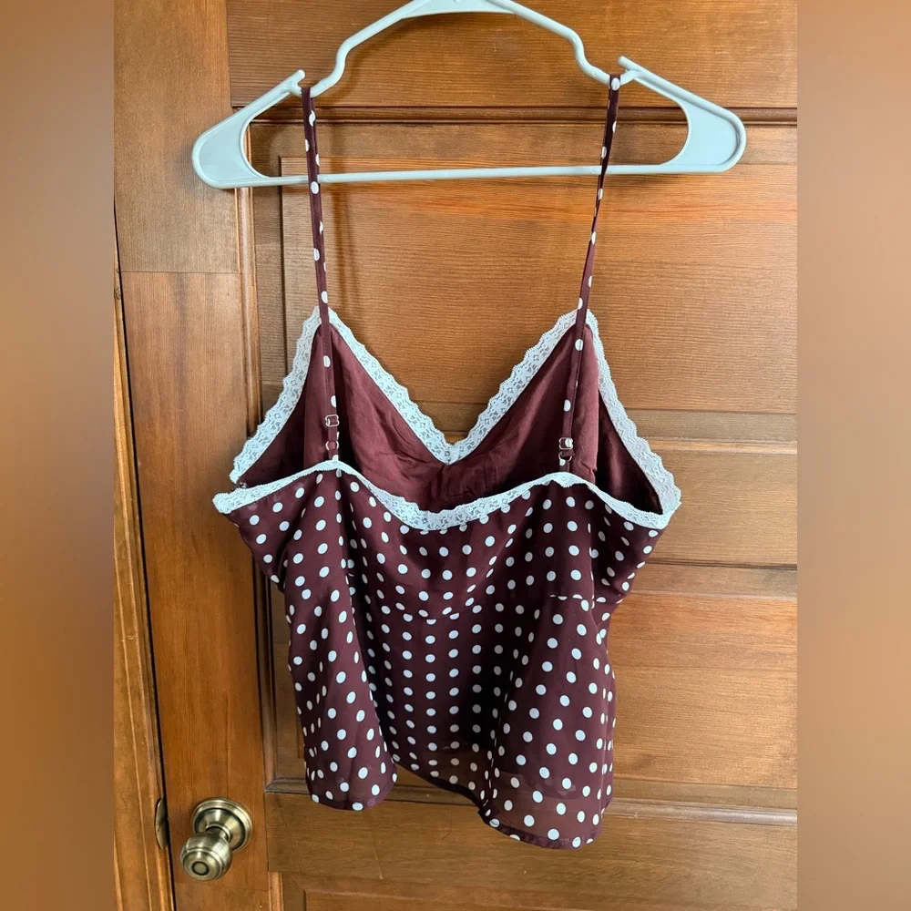 Altard State Katarina Empire Polka Dot Tank 🤎 - Picture 5 of 7